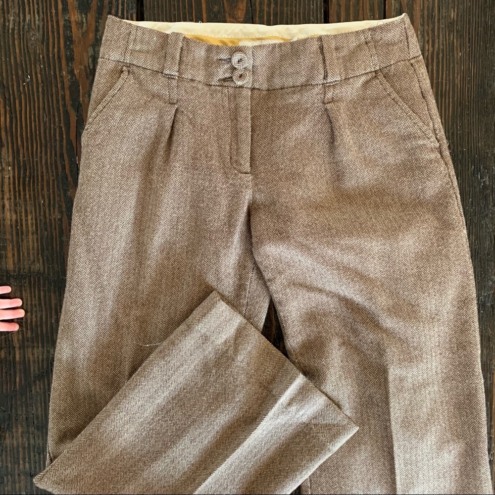 Wool pants